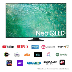Samsung | 65 inches | 4K Ultra HD | Smart Neo QLED TV | QA65QN85CAKLXL | Titan Black