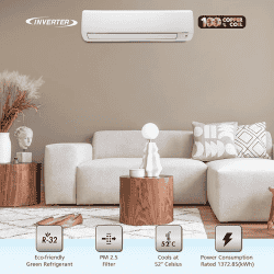 Daikin Split Inverter AC | 2 Ton | 3 Star  | White | FTKL71UV16T