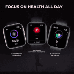 CORSECA Snugar Multifunction Calling Smart Watch Smartwatch | Green Strap