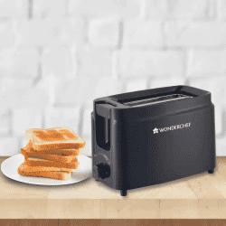 Wonderchef Acura Plus Pop Up Toaster | 750 W | Black
