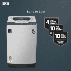 IFB 7.0 Kg 5 Star | TL-RES| Fully Automatic Top Load Washing Machine| Light Grey