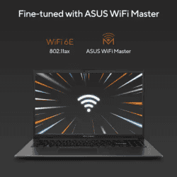 ASUS Vivobook Go 15 Thin & Light Laptop | AMD Ryzen 5 7520U | 15.6" FHD OLED | Black | E1504FA-LK542WS
