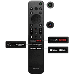 Sony Bravia Smart LED Google TV | KD-50X80L | 4K Ultra HD | 126 cm | 50 inches | Black