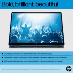 HP | OLED Eyesafe Intel Evo | Intel Core i7 | 13th Gen 1355U | 16 GB | 1 TB SSD | ef2033TU | Nocturne Blue | Thin and Light Laptop