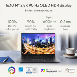 ASUS Zenbook 14 OLED |  AMD Ryzen 5 Hexa Core 7530U | 16 GB/1 TB SSD/Windows 11 Home |  UM3402YA-KM551WS |  Jade Black |