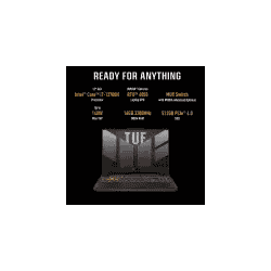 ASUS TUF Gaming F15 | FX507VU-LP083WS | I7-13700H/16GB/512GB SSD/RTX4050-6GB/15.6 FHD/BKLite/WIN11+MSO | ASUS LAP | MECHA GRAY