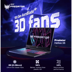 Acer Predator Neo (2023) Gaming Laptop |  Intel Core i5 13th Gen 13500HX | 16 GB/512 GB SSD/Windows 11 Home/6 GB Graphics/NVIDIA GeForce RTX 4050 | PHN16-71-59XW/ PHN16-71-553K| Obsidian Black