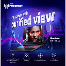 Acer Predator Neo Gaming Laptop Core i7 13th Gen 13700HX | 16 GB/512 GB SSD | Windows 11 Home 6 GB Graphics NVIDIA GeForce RTX 4050 | PHN16-71-74H1 | 16 Inch / 2.6 Kg Obsidian Black