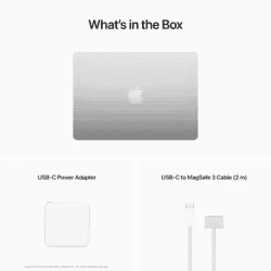 APPLE 2022 MacBook AIR Apple M2 - (8 GB/512 GB SSD/Mac OS Monterey |  MLY03HN/A |  13.6 Inch, Silver, 1.24 kg |