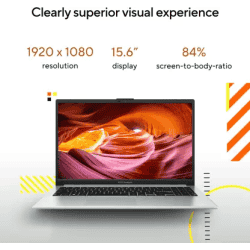 ASUS Vivobook Go 15 (2023) AMD Ryzen 5 Quad Core 7520U  | 16 GB/512 GB SSD/Windows 11 Home | E1504FA-NJ543WS  |  With MS Office | Green Grey |