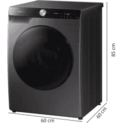 SAMSUNG 10 kg with Wi-Fi Enabled Fully Automatic Front Load Washing Machine with In-built Heater  | |WD10T704DBX/TL | Grey  |