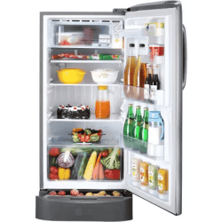 LG 205 L Direct Cool Single Door 5 Star Refrigerator | Smart Inverter Compressor | GL-D221APZZ | Shiny Steel