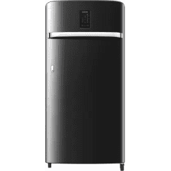 SAMSUNG 184 L Direct Cool Single Door 3 Star Refrigerator | RR21C2J23BX/HL | Luxe Black