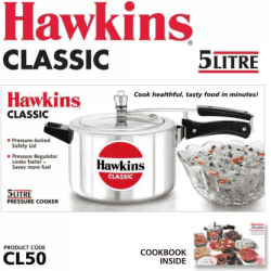 Hawkins CL50 Classic Pressure Cooker | 5 L