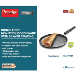 PRESTIGE | GRANITE OMNI | 280MM | 36302 TAWA PAN