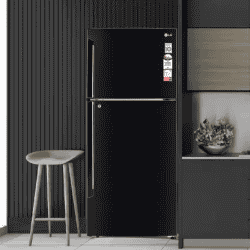 LG 1 Star Frost Free Double Door Convertible Refrigerator | Door Cooling | Inverter Compressor | Express Freeze | Multi Air Flow | 412 L | GL-T432AESR | Ebony Sheen