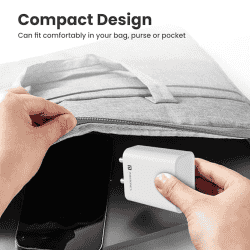 Portronics Adapto 24 Type C Adapter | 24w | POR 1633 MSI