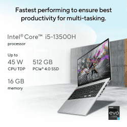 ASUS Vivobook S 15 OLED 2023 Intel Core EVO i5-13500H Thin & Light Laptop | S5504VA-MA543WS | 13th Gen | 15.6″ | 39.62 cm | 2.8K 120Hz OLED | 16GB | 512GB SSD | Windows 11 | Office 2021 | 75WHr | Silver | 1.7 kg