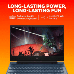 HP Victus | Intel Core i7 13th Gen | 16GB | 512GB SSD | 6GB NVIDIA GeForce RTX 4050 | 15-fa1066TX