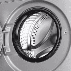 Whirlpool 7 kg | inverter Fully Automatic Front Load Washing Machine | In-built Heater | Xpert Care XO7012BYS | Magestic Silver