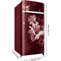 SAMSUNG RR21C2G25RZ/HL |  Frost Free Single Door | 5 Star Refrigerator  | 189 L