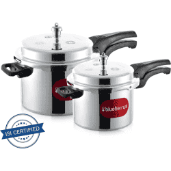 BlueBerrys 5 L, 3 L Induction Bottom Pressure Cooker