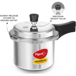 Pigeon Favourite Aluminium Pressure Cooker | 3 L