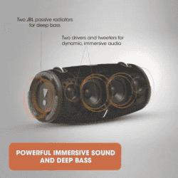JBL Xtreme 3 Wireless Portable Bluetooth Speaker  | Black |