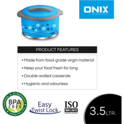 INSULATED OREO 3500 ONIX:CASSEROLE