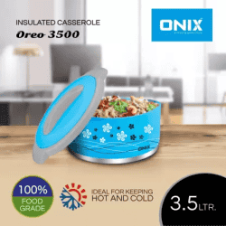 INSULATED OREO 3500 ONIX:CASSEROLE