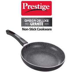 Prestige omega deluxe granite fry pan 240mm Induction Bottom Non-Stick Coated Cookware Set  | Aluminium