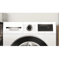 BOSCH Fully Automatic Front Load Washing Machine | In-built Heater | 8 kg | WGA13400IN | White