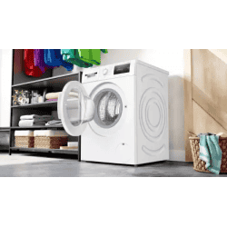 BOSCH Fully Automatic Front Load Washing Machine | In-built Heater |  6.5 kg  | WAJ20062IN | White