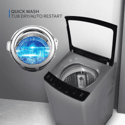 Haier HWM80-826DNZP | 5 Star In-built Heater Fully Automatic Top Load Washing Machine | 2023 Model | 7.5 Kg