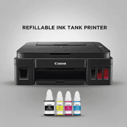 Canon Pixma G3010 Multi-function WiFi Color Ink Tank Printer
