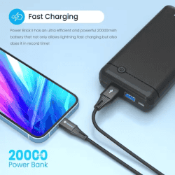 Portronics Power Brick II 20K 20000mAh Power Bank  | POR-1217 |