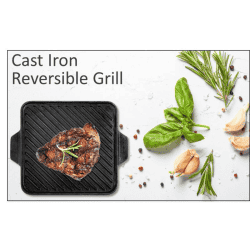 CAST IRON SKILLET 10.25 MR BUTLER:GRILL PAN
