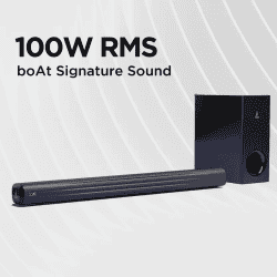 boAt Aavante Bar Aroha Bluetooth Soundbar | 100 W | Jade Black