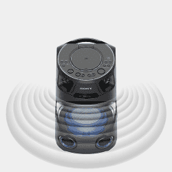 SONY Bluetooth Home Audio Speaker | Black | MHC-V13
