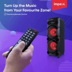 IMPEX Bluetooth Tower Speaker | 80 W | TS8001