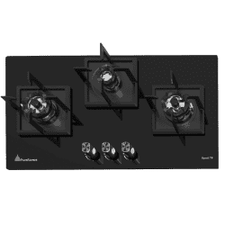 PUREFLAMES | Cook Hob Auto Ignition | S70 | Black