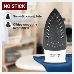 Pigeon Vigor Max Steam Iron Box | Red 1600 W