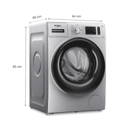 Whirlpool Washing Machine | 7 Kg | 5 Star | Majestic Silver | 33010 EXPERT CARE XS7012BYS