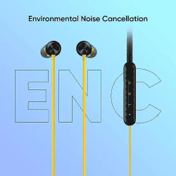 Realme Buds Wireless 2 Neo Bluetooth in Ear Earphones with Mic, Fast Charging & Up to 17Hrs Playtime | Black