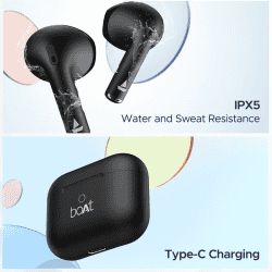 BOAT Airdopes Alpha Earphone | Black