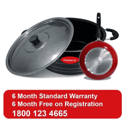 Blueberrys Prime 16L 36cm Nonstick Aluminum Biriyani Pot