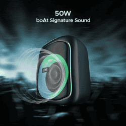 boAt Party Pal 195 Portable Bluetooth Speaker | Midnight Black