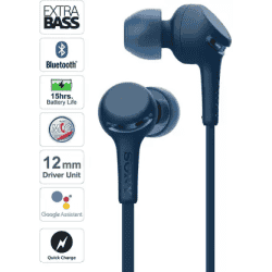 SONY Bluetooth Headset |  WI-XB400  | In the Ear | Blue