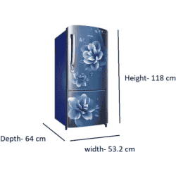 SAMSUNG Refrigerator | RR20C1723CU/HL |183 L |  Direct Cool Single Door | 3 Star | Camelia Blue