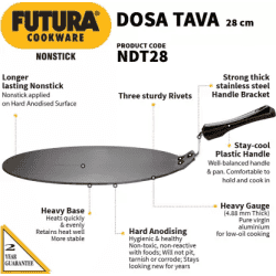 Hawkins NDT28 Non Stick Dosa Tawa | 28 cm